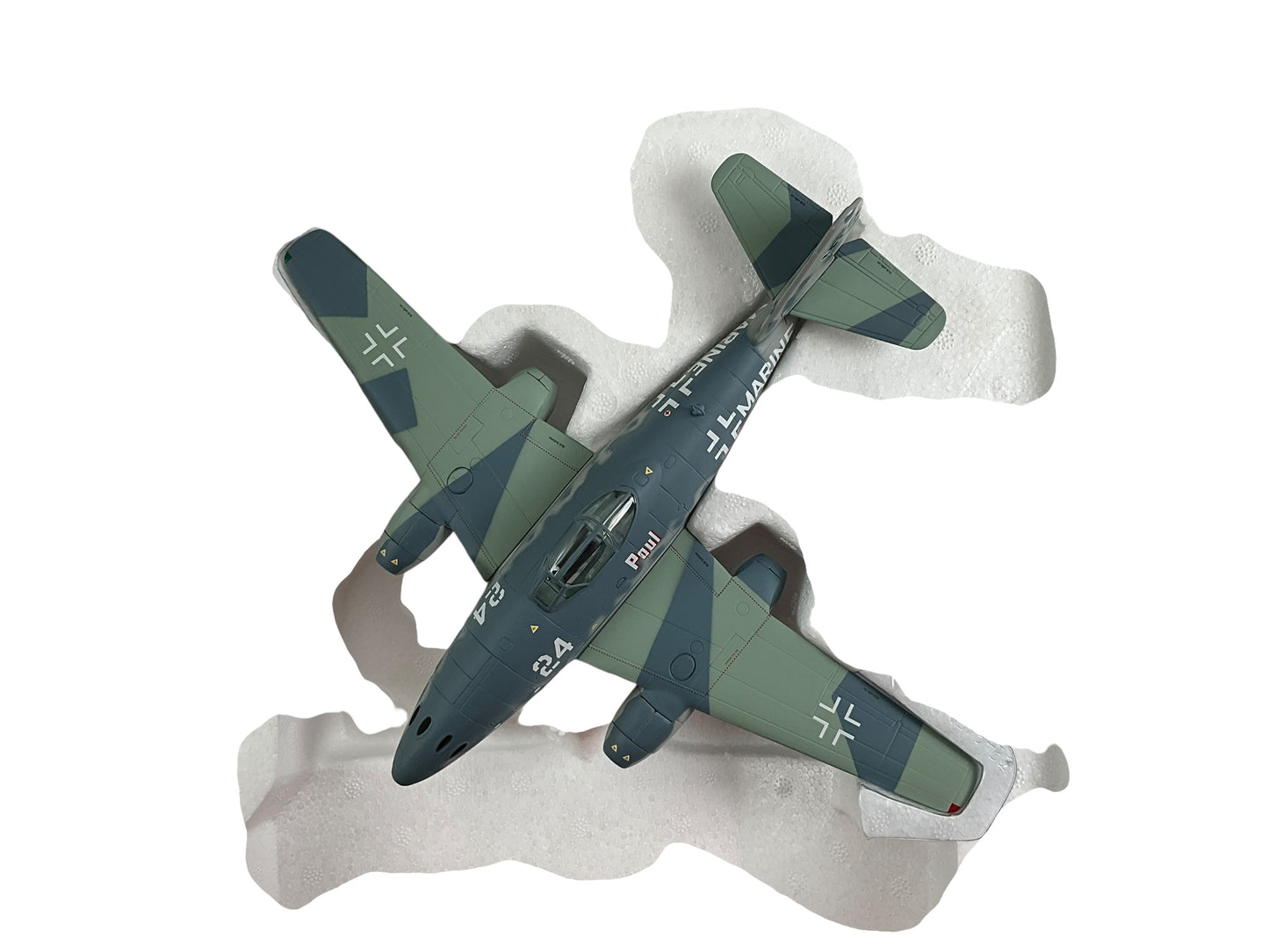 1/48 Armour/Franklin Mint (98156/B11B303) Messerschmitt ME262A Sturmvogel (24) "Poul" Kriegsmarine Prototype (Limited Edition)