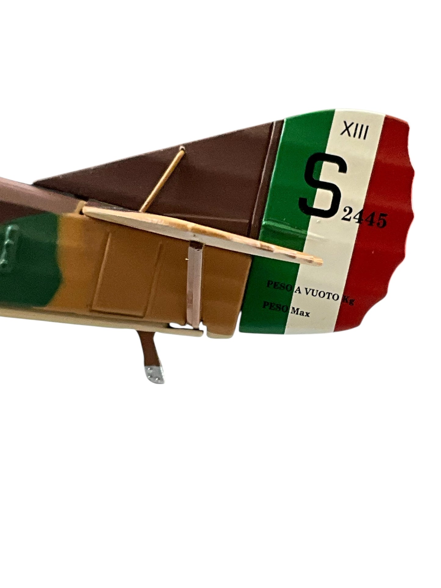 1/48 Corgi (AA37907) Spad XIII (S2445) flown by Major Francesco Baracca (34 Kills) "Italy's Ace of Aces" 91a Squadriglia Italian Army Air Force 1918 (Limited Edition #0742 of Only 1000)