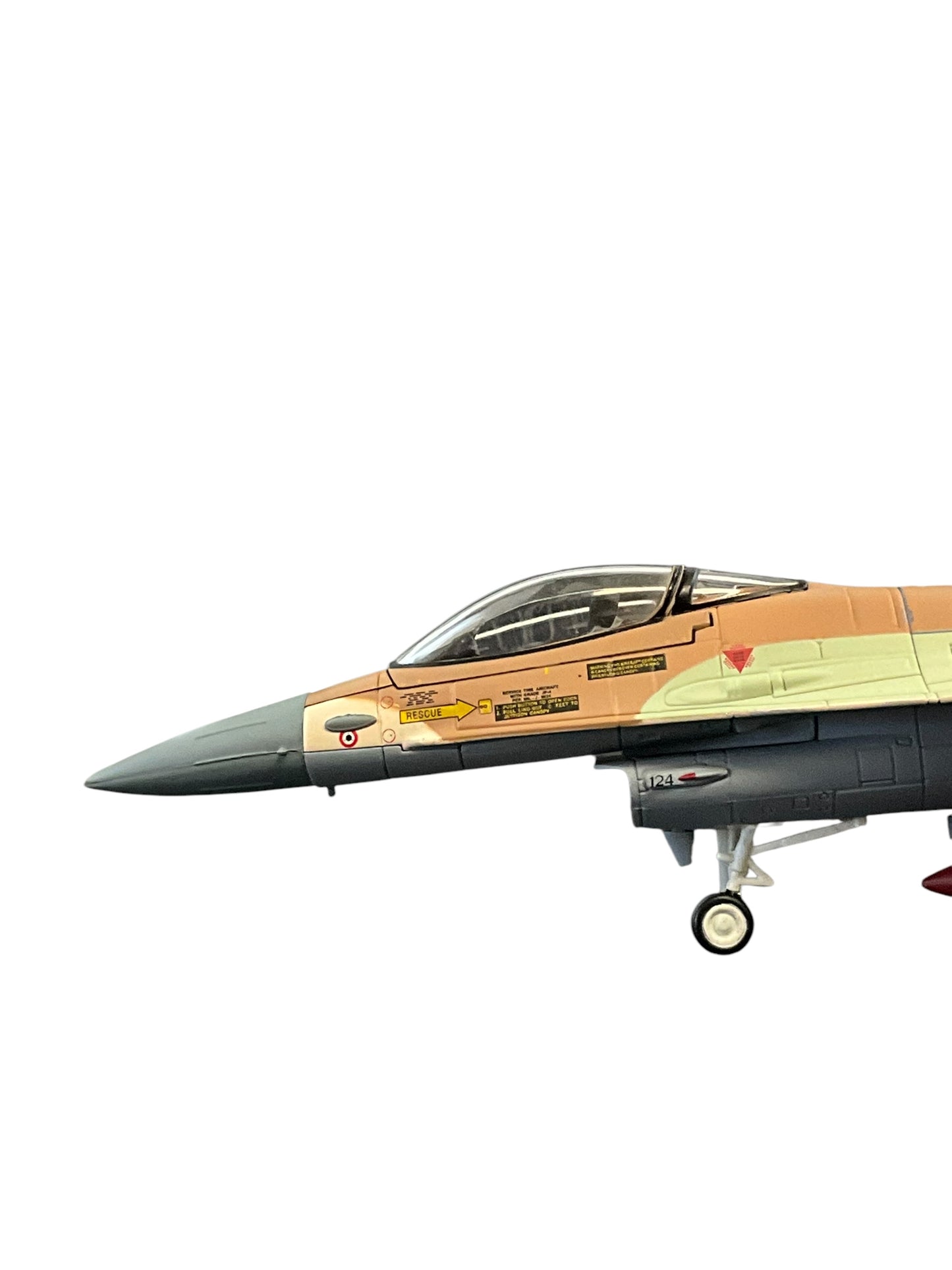 1/72 HobbyMaster (HA3825) General Dynamics F16A (Fighting Falcon) Netz (124) 115 "Flying Dragon Sqdn" I.A.F. 2012 (Limited Edition of Only 1000)