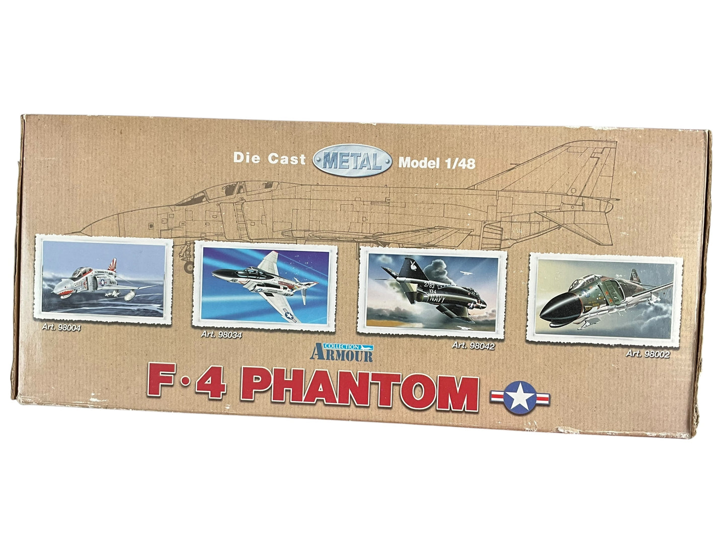 1/48 Armour/Franklin Mint (ART.98000) McDonnell/Douglas F4E Phantom II (#5) "Thunderbirds" U.S.A.F. (limited Edition)