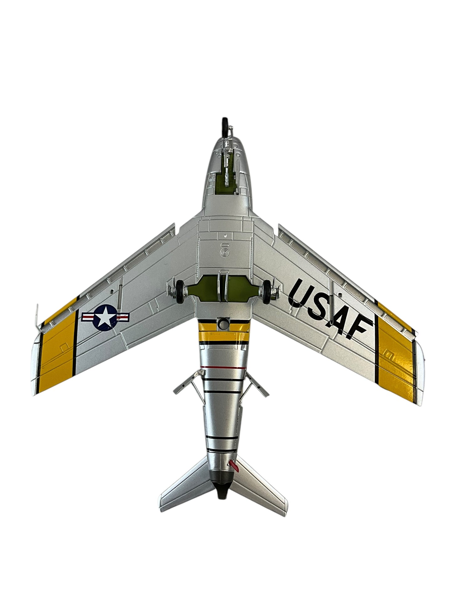 1/200 HobbyMaster (HA4315) North American F86E Sabre (FU746) "Lady Francis" flown by Colonel Francis S. Gabreski (5 Kills) & Major William H. Westcott 25th FS, 1st FW , U.S.A.F. Sout Korea Oct 1951 (Limited Edition of Only 600)
