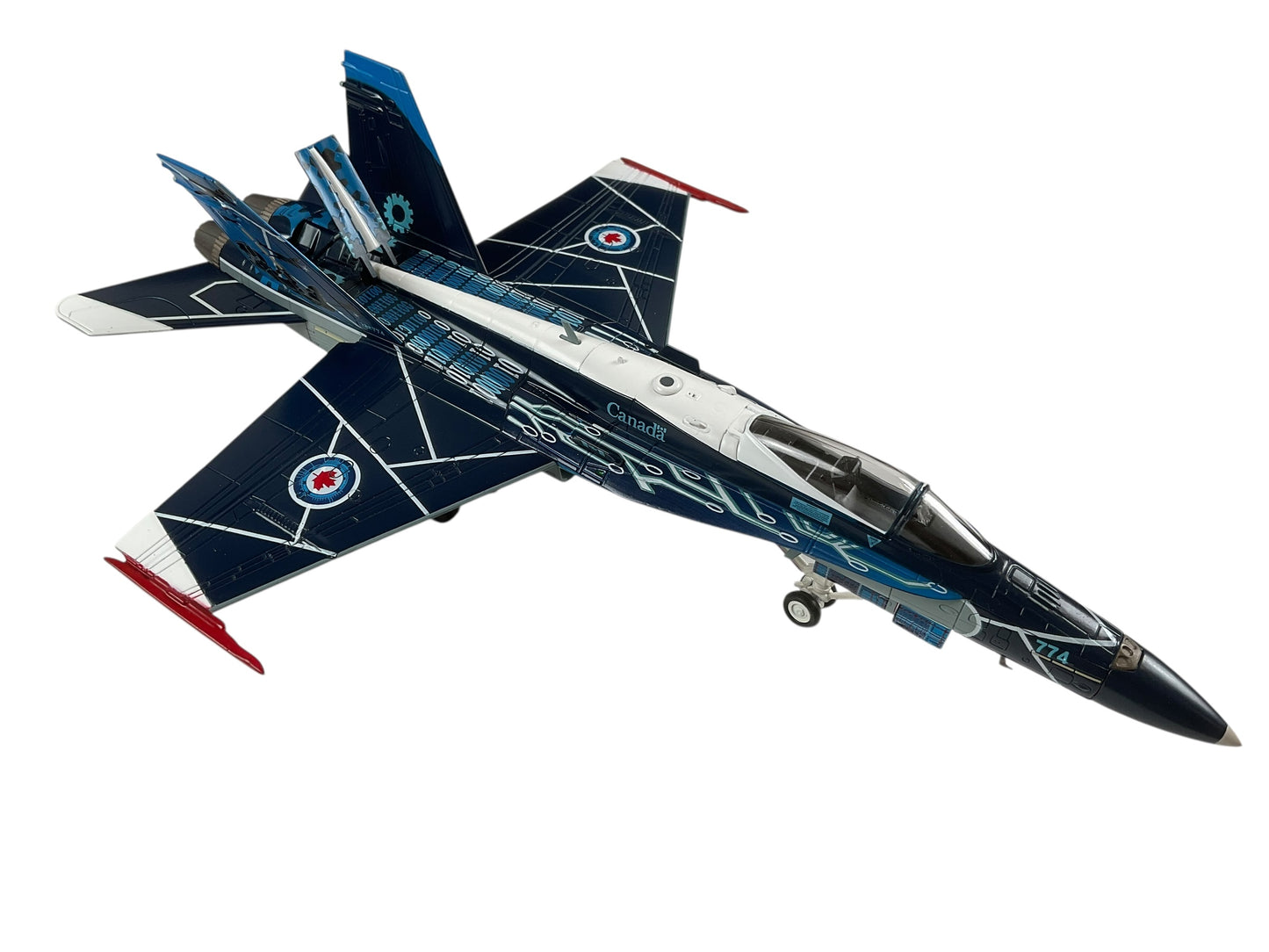 1/72 HobbyMaster (HA3589) McDonnell Douglas CF188 (F18A) Hornet (188774) "R.C.A.F. 100th Anniversary Scheme" R,C.A.F. 2024 (Limited Edition)