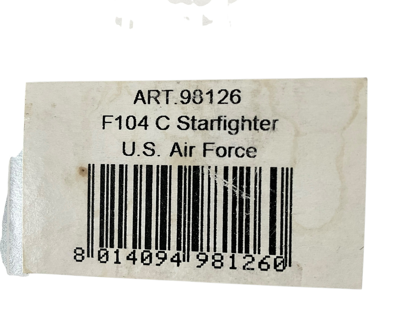 1/48 Armour/Franklin Mint (ART.98126) Lockheed F104C Starfighter (70923) "Smoke II" 479th Tactical Fighter Wing based at Udorn Air Force Base in 1966VietNam War U.S.A.F. (Limited Edition)
