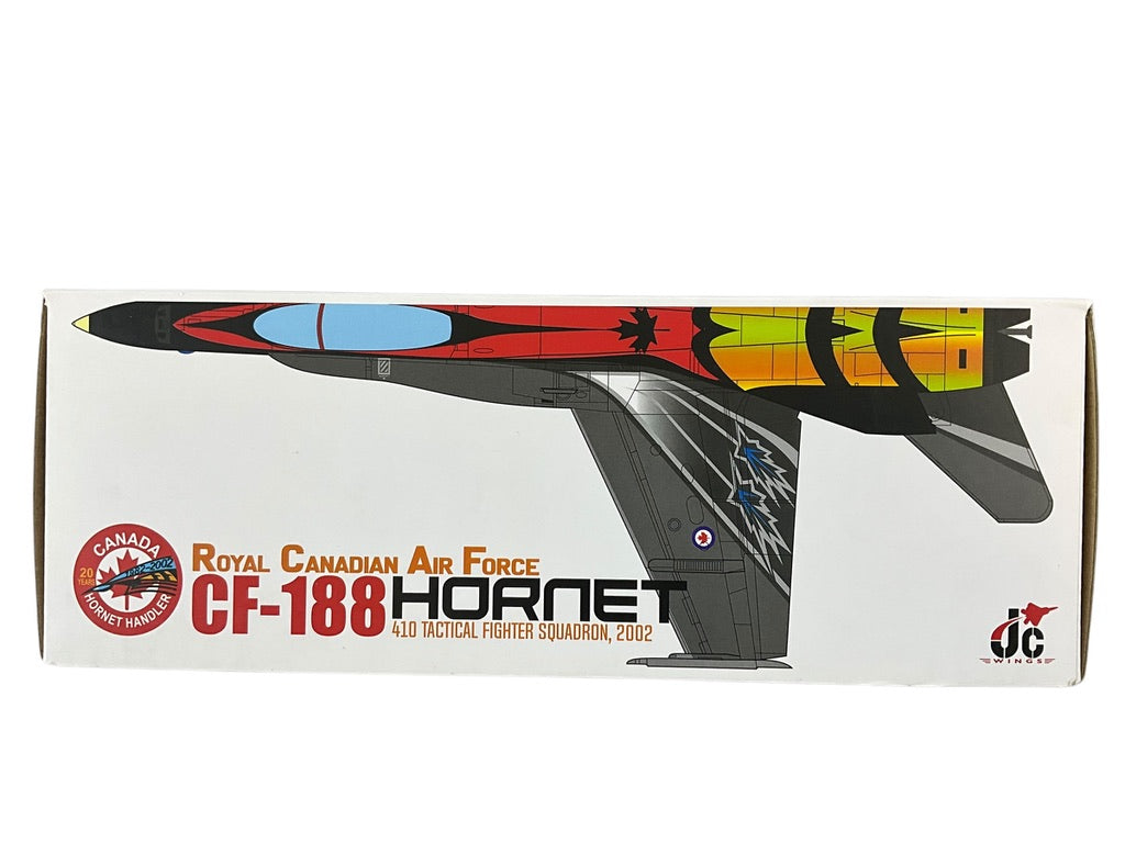 1/72 JC Wings (JCW72F18011) McDonnell Douglas (F18A) CF188 Hornet (188720) '20 Years CF18 Hornet" 410 "Cougars" Sqdn, Canadian Armed Forces 2004 Airshow Demo (Limited Edition of Only 600)