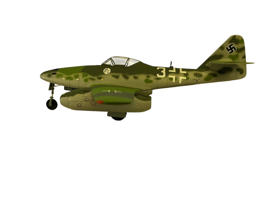 1/48 Artmour/Franklin-Mint (B11B302) Messerschmitt ME262A Schwalbe (White 3) flown by General Adolf GALLAND JV44 3rd Reich Luftwaffe (Limited Edition)