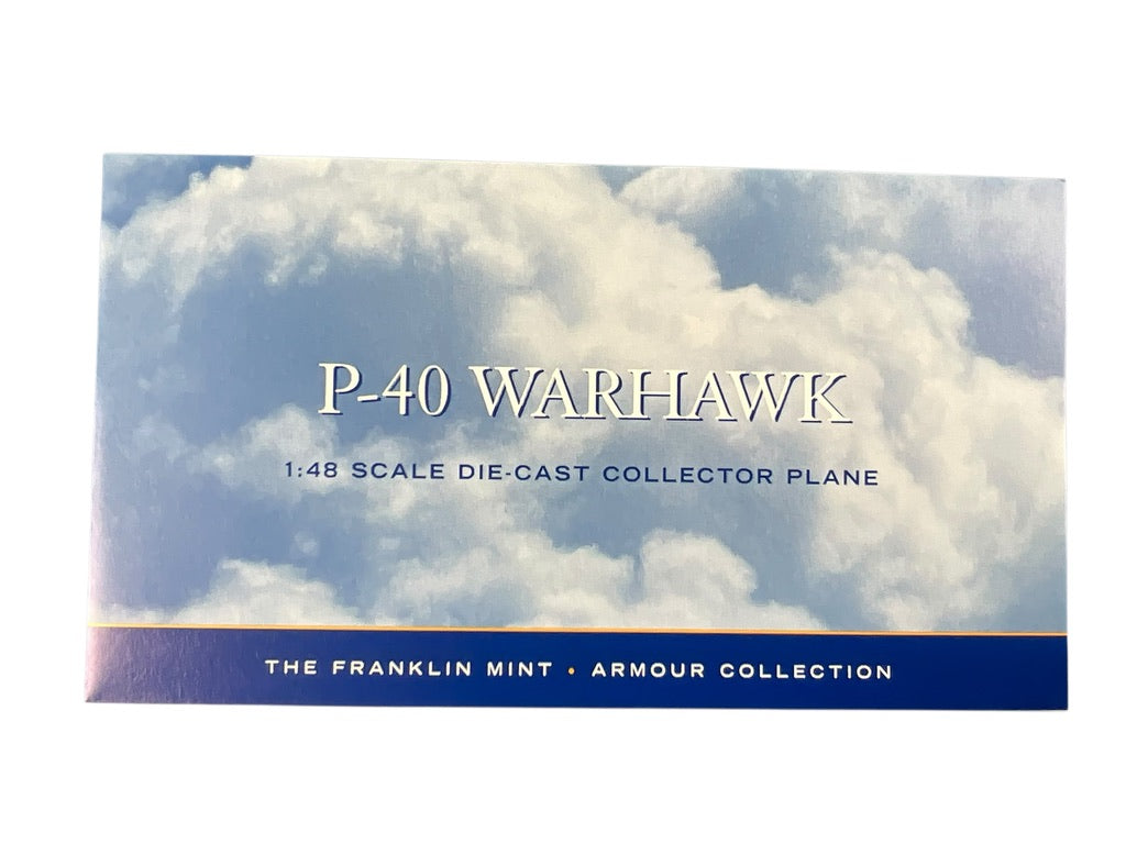 1/48 Franklin Mint/Armour (B11E077) Curtiss P40N WarHawk Mk.IV (BU-B + A29-629)"Cleopatra III" R.A.A.F. (Limited Edition)