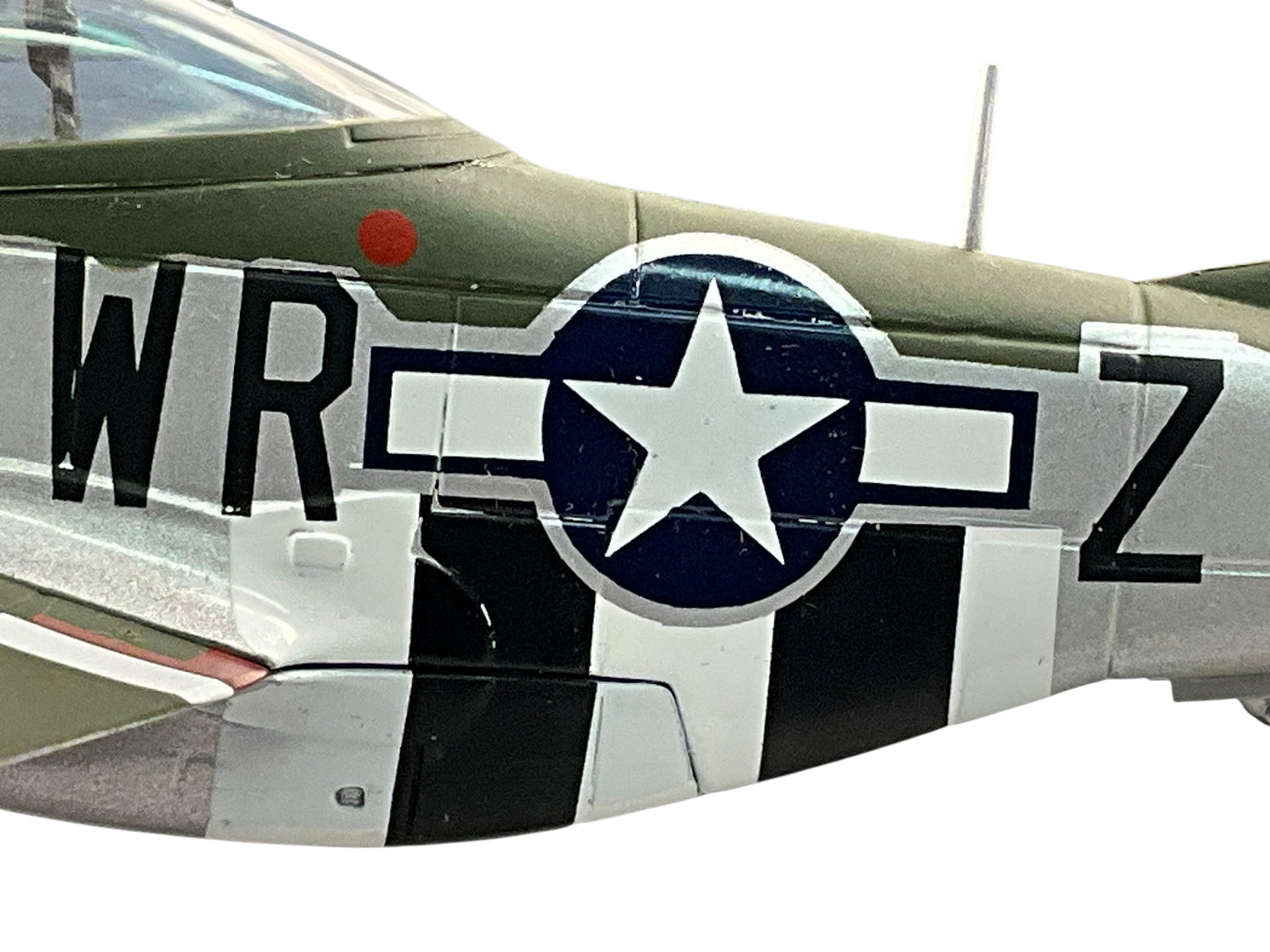 1/48 Armour/Franklin Mint (ART.98005/B11F047-C) North American P51D Mustang (WR+Z/413305) "THE HUNTER TEXAS" flown by WWII Ace 1st Lt. Henry Brown (26 Kills) 354th FS 355th FG 8th AF U.S.A.A.F. 1944 (Limited Edition)