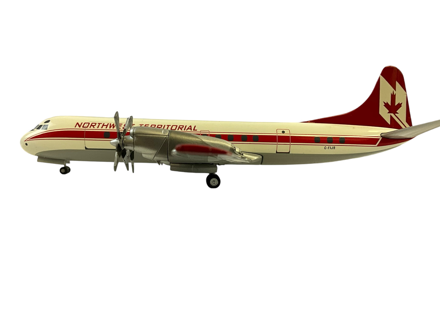 1/200 Hobbymaster (HL1010) Lockheed L188C Electra (C-FIJR) Northwest Territorial Airways (Limited Edition of Only 393i
