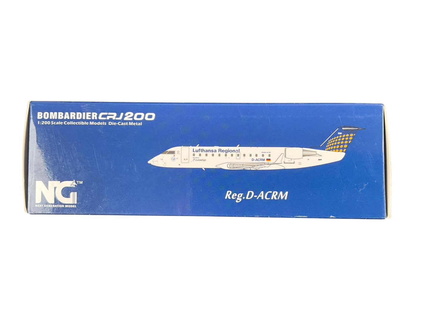 1/200 HYJL Wings Bombardier CRJ200 (D-ACRM) EuroWings for Lufthansa Regional (Limited Edition of Only 80)