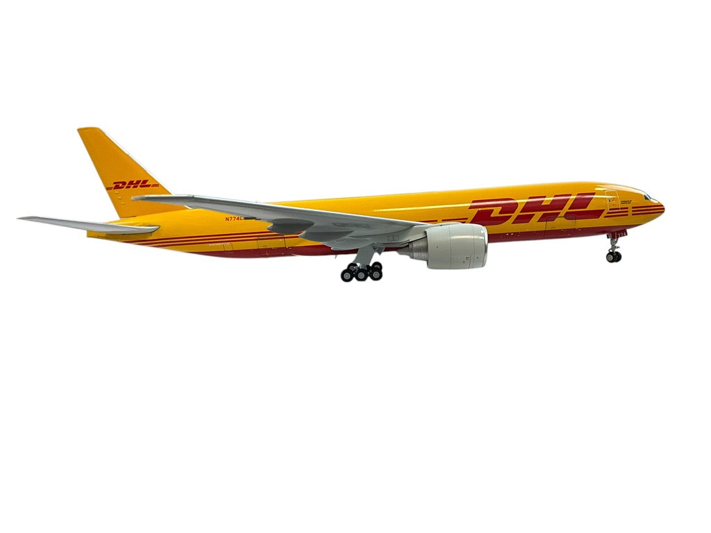 1/200 Gemini200 (G2DHL952) Boeing B777-200LRF (N774CK) "Interactive Series" DHL Courier _ Kalitta Air (limited Edition) 2022 Release