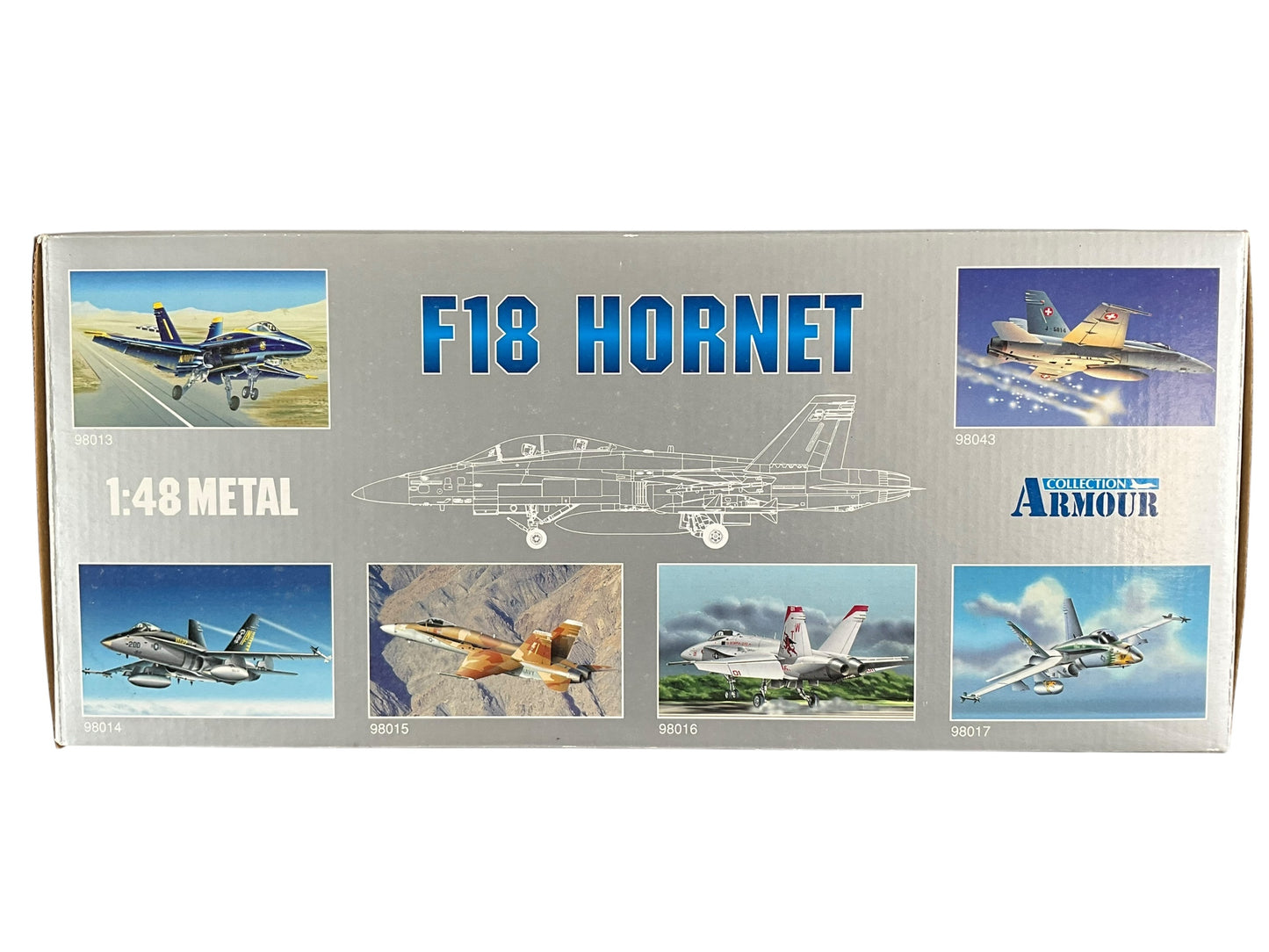 1/48 Armour/Franklin Mint (ART.98073) McDonnell Douglas (00) F18B Hornet "Top Gun" Black Livery, U.S.Navy (Limited Edition)