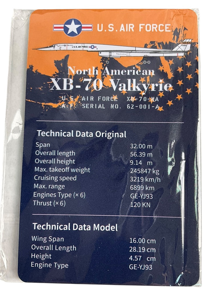 1/200 SQ Wings (L2080) North American XB70 Valkyrie (20001) Edwards AFB, Ca 1966, N.A.S.A. (Limited Edition)