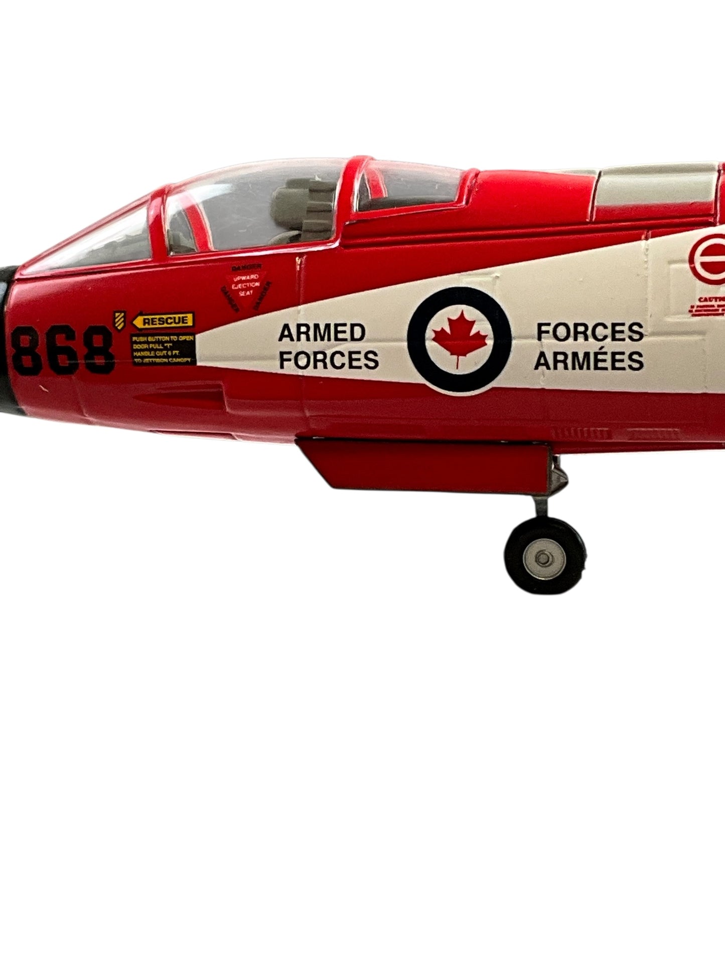 1/48 Franklin Mint/Armour (B11E090) Canadair CF104 (F104G) Starfighter (104668) 421 "Red Indian" Sqdn (Retirement Scheme) Canadian Armed Forces (Limited Edition)