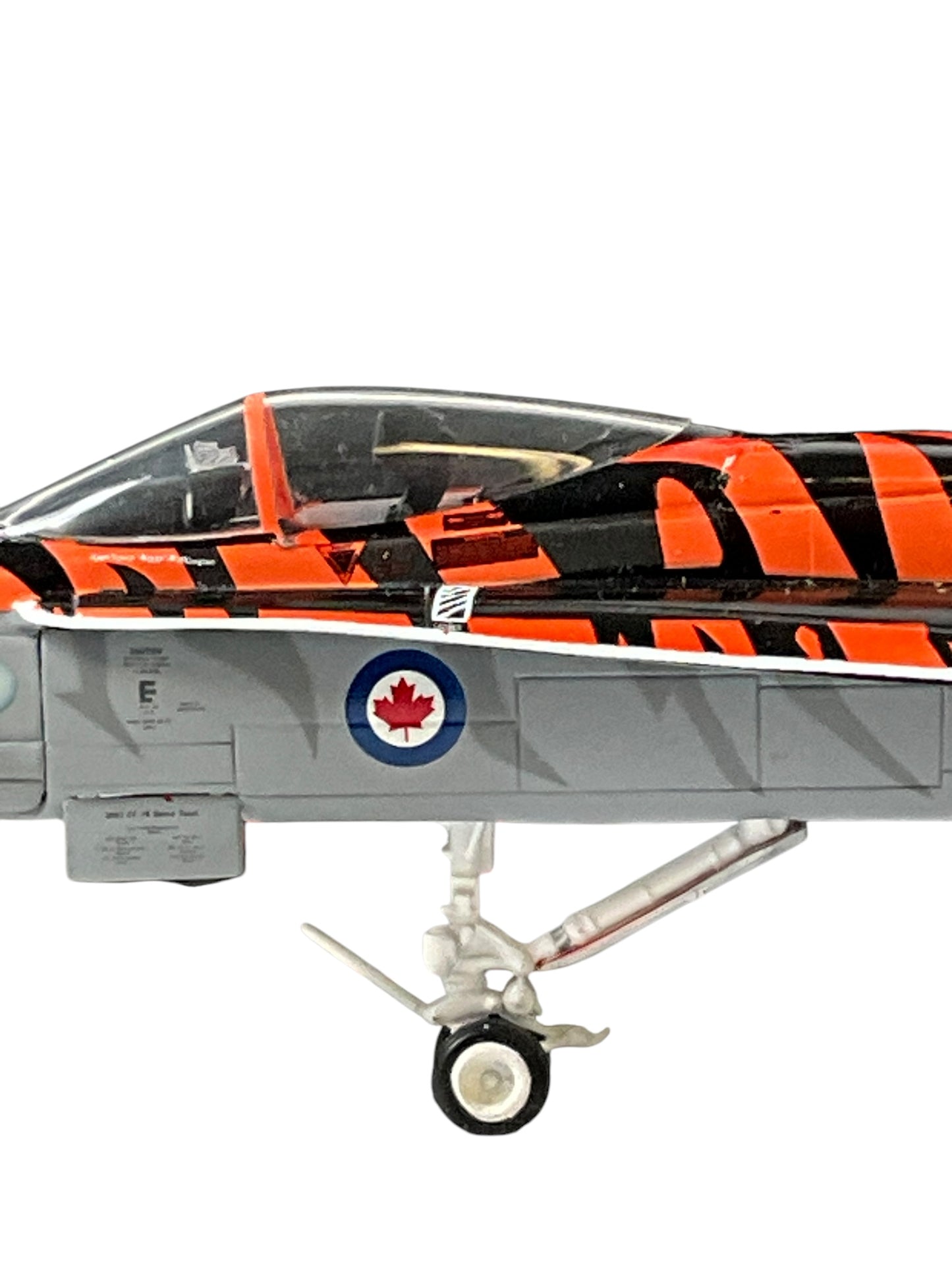 1/48 FRANKIN-MINT (B11E632) McDONNELL-DOUGLAS CF188 HORNET (188720) - 2003 Tiger Meet of the Americas - C.F.B Cold Lake, Alberta - 410 Cougar Sqdn - CANADIAN ARMED FORCES (LIMITED EDITION of ONLY 400)