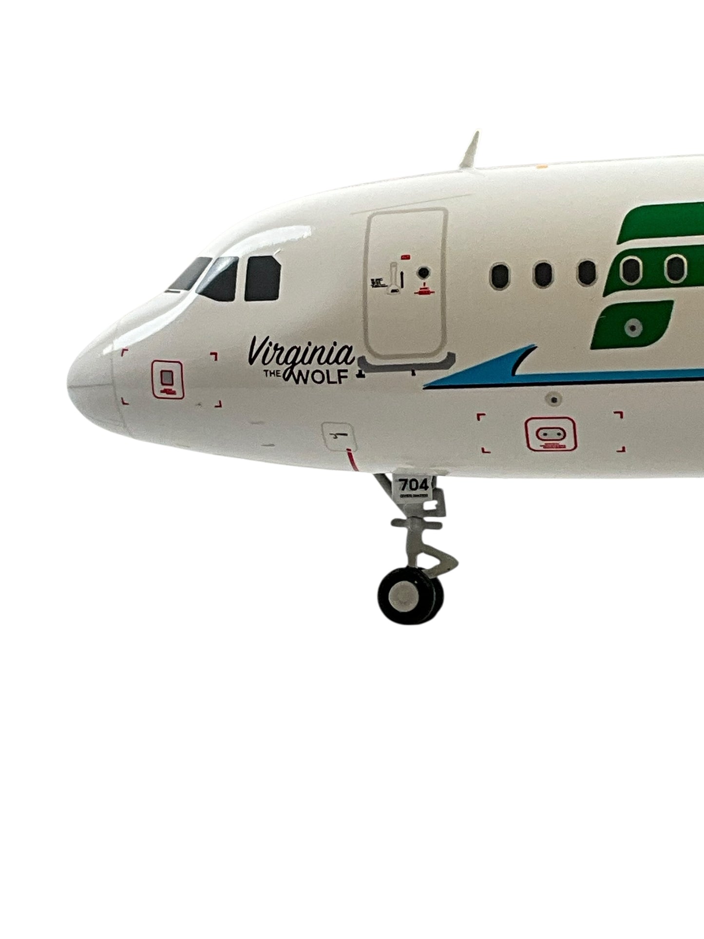 1/200 Gemini200 (G2FFT972) Airbus A321 (N704FR) CargoDawg Airplanes "Virginia the Wolf" Tail (Limited Edition) 2021 Release