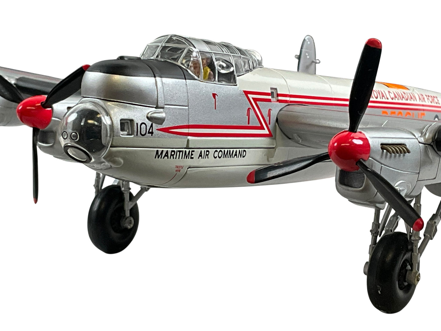 1/72 Corgi (AA32606) Victory Aircraft (Avro) Lancaster MK.10MP (FM104) 107 Rescue Unit, Maritime Air Command, Royal Canadian Air Force, Torbay, Newfoundland 1963 (Limited Edition #403 of ONLY 2000)