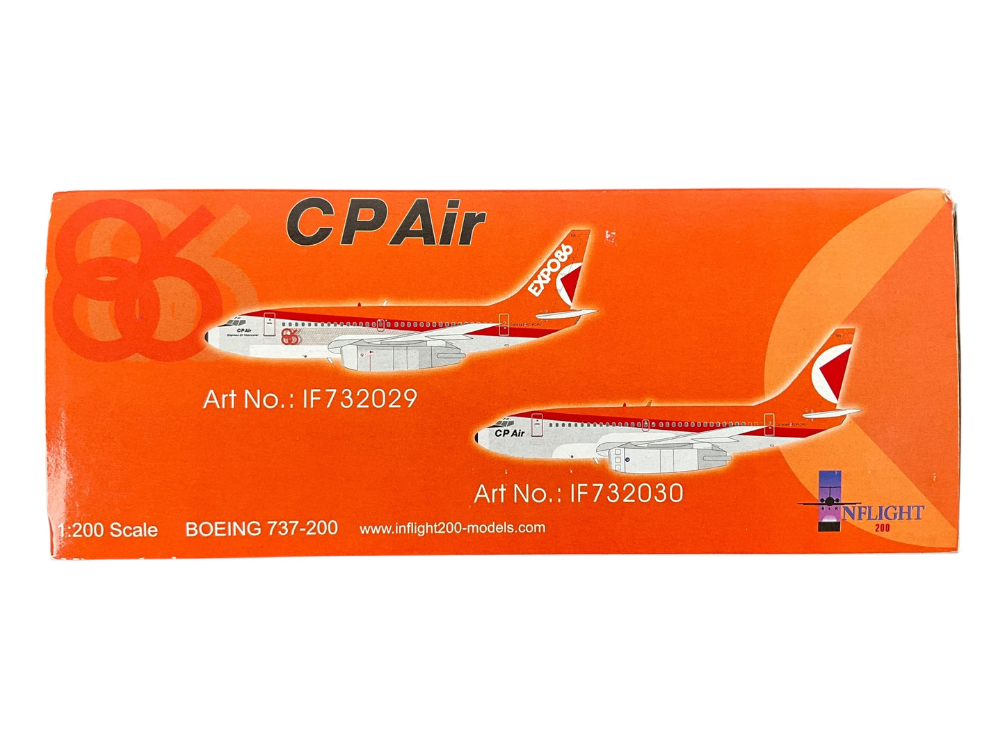 1/200 INFLIGHT200 BOEING B737-211 1968-1983 CP-AIR (LIMITED EDITION of ONLY 240)