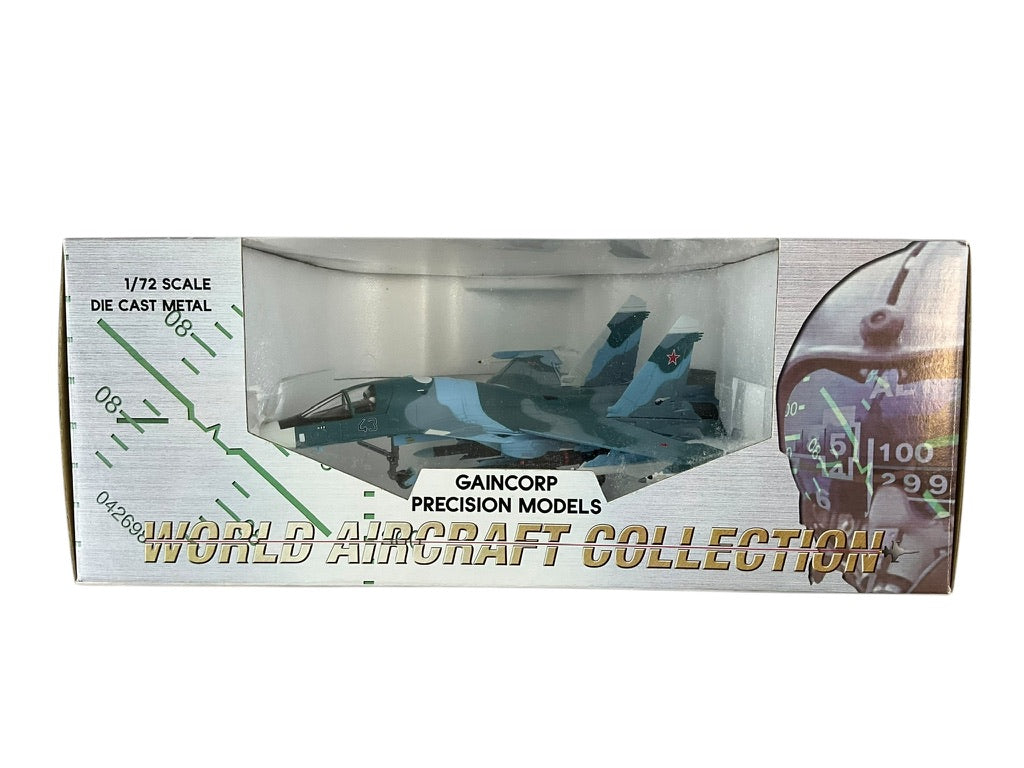 1/72 Gaincorp (8011A) Sukoi SU34 (43) LowVis Green & Gray Camo U.S.S.R. Air Force (Limited Edition)