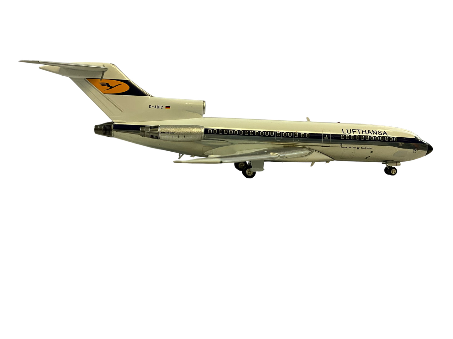 1/200 (Inflight200) J-Fox (JF-727-1-003P) Boeing B7227-100 (D-ABIC) "Saarbrucken" 4th Livery Lufthansa (Limited Edition)