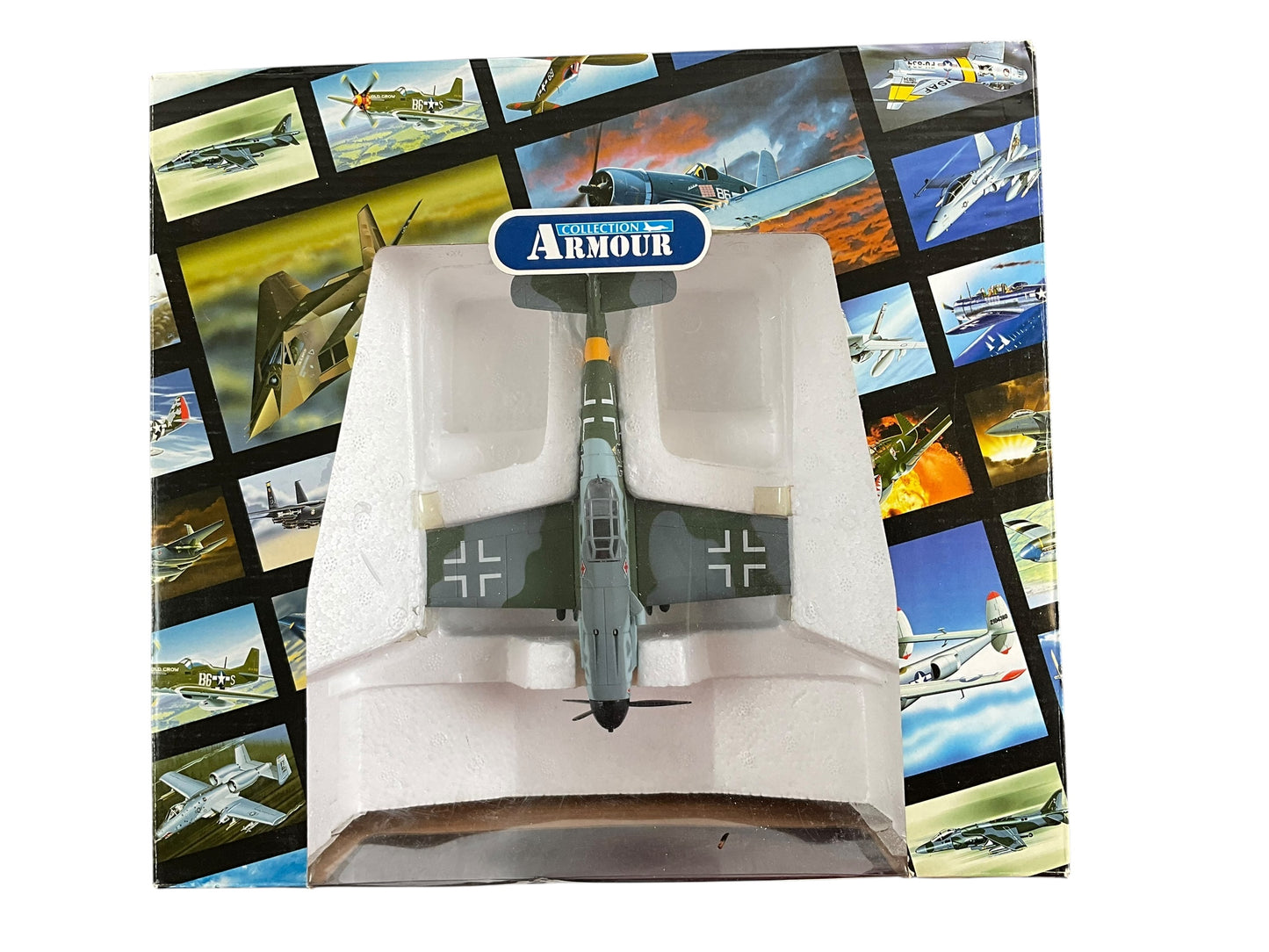 1/48 Franklin Mint/Armour (B11E215) Messerschmitt Bf109G flown by Gunther Rall "Black 13" III/JG 52, WWII Reichs Luftwaffe (Limited Edition)