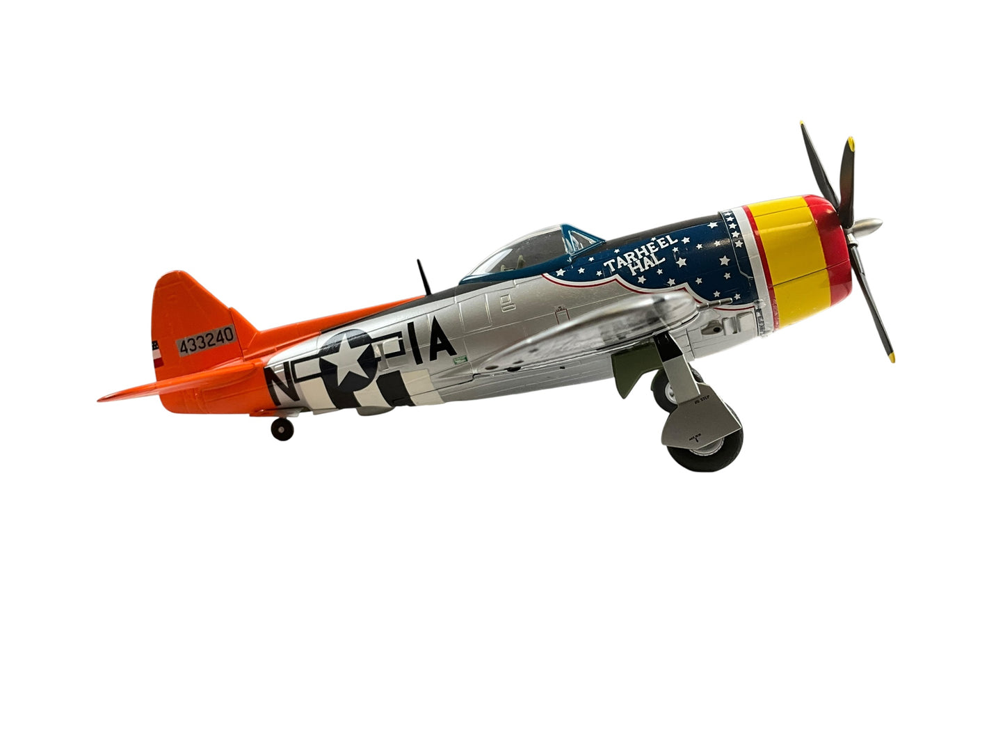 1/48 Armour/Franklin Mint (98150) Republic P47D Thunderbolt (IA+N - 433240) "Tarheel Hal" WWII,. U.S.A.A..F. (Limited Edition.