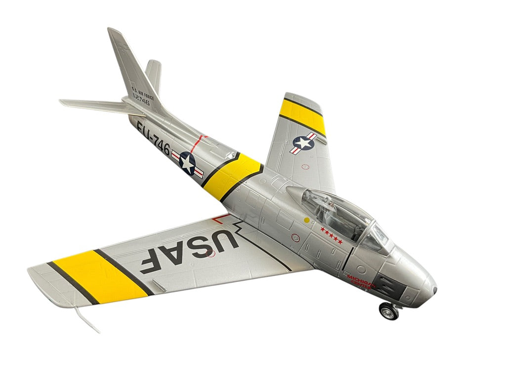 1/48 Franklin Mint/Armour (B11B925 ) North American F86E Sabre (FU746) "Lady Francis" flown by Colonel Francis S. Gabreski (5 Kills) & "Michigan Center" by Major William H. Westcott 25th FS, 1st FW , U.S.A.F. Sout Korea Oct 1951 (Limited Edition)