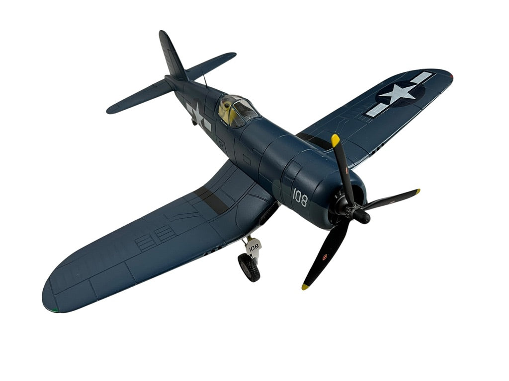 1/48 Armour/Franklin Mint (98059) Chance Vought F4U Corsair (108) flown by WWII Ace G.L.Holowell (8 Kills) VMF11 "DEVIL DOGS" U.S.M.C. (Limited Edition)