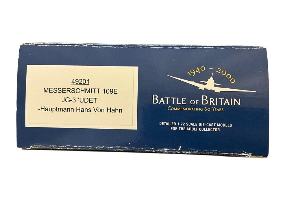 1/72 Corgi (49001) Supermarine Spitfire Mk.1 (K9953/ZP-A) flown by Flt/Lt Adolf Milan "First Skirmish of Battle of Britain" 74 Sqdn R.A.F. (Limited Edition) 2000 Release