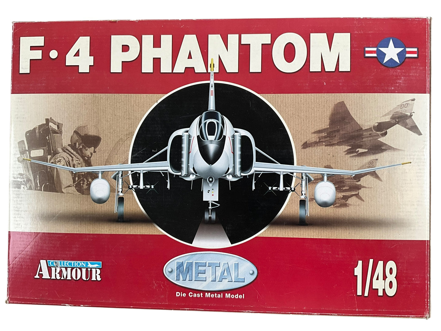1/48 Armour/Franklin Mint (ART.98042) McDonnell Douglas F4J Phantom II (153783) "Black Bunny" VX-4 (Air Test and Evaluation Squadron Four) U.S.Navy (Limited Edition)