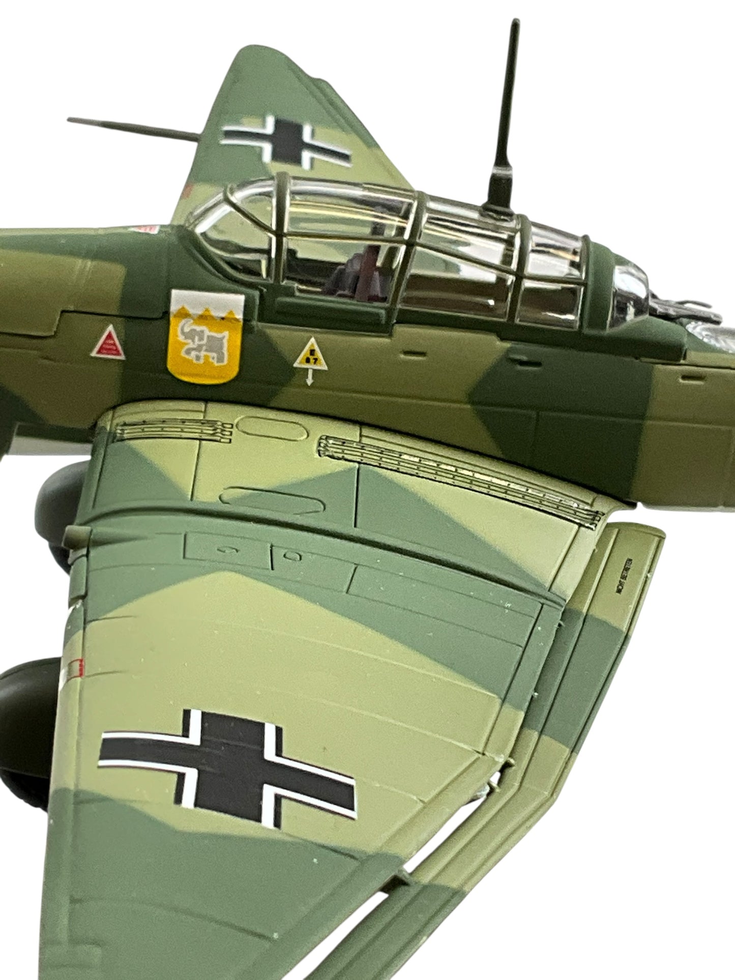 1/48 Armour/Franklin Mint (ART.98107 / B11B263) Junkers JU87D3 Stuka (S2+KK) flown by Hans Ulrich Rudel, Russian Front, Kursk Salient Operation Citadel, Summer 1943 Sturzkampfgeschwader 77 (II/StG77) Deutsch Reich's Luftwaffe (Limited Edition)