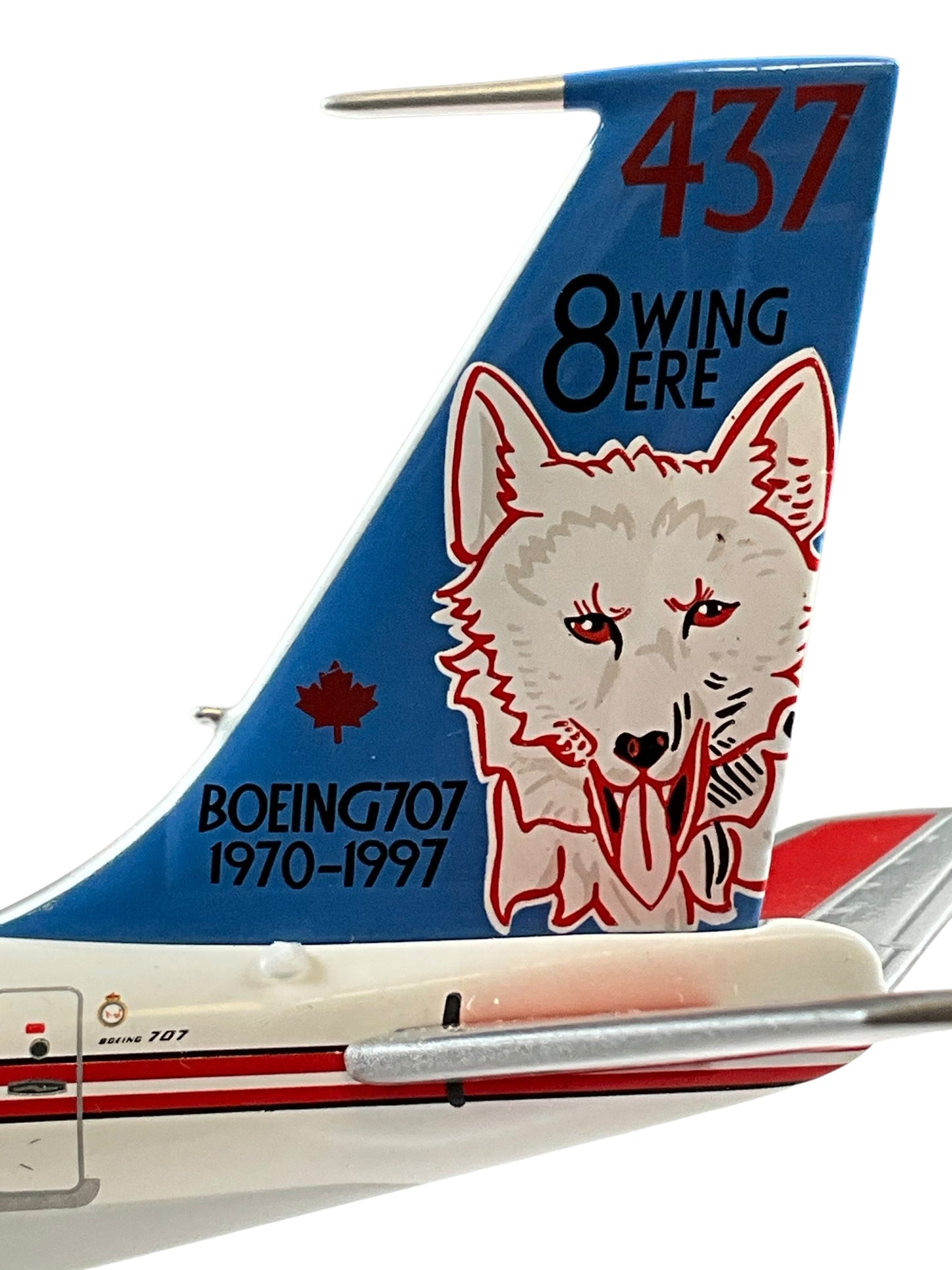 1/200 INFLIGHT200 (IF-70048) BOEING (B707-347C) CC-137 437(T) "Husky" Sqn CANADIAN ARMED FORCES 1970-1997 (Limited Edition #152 of Only 240)