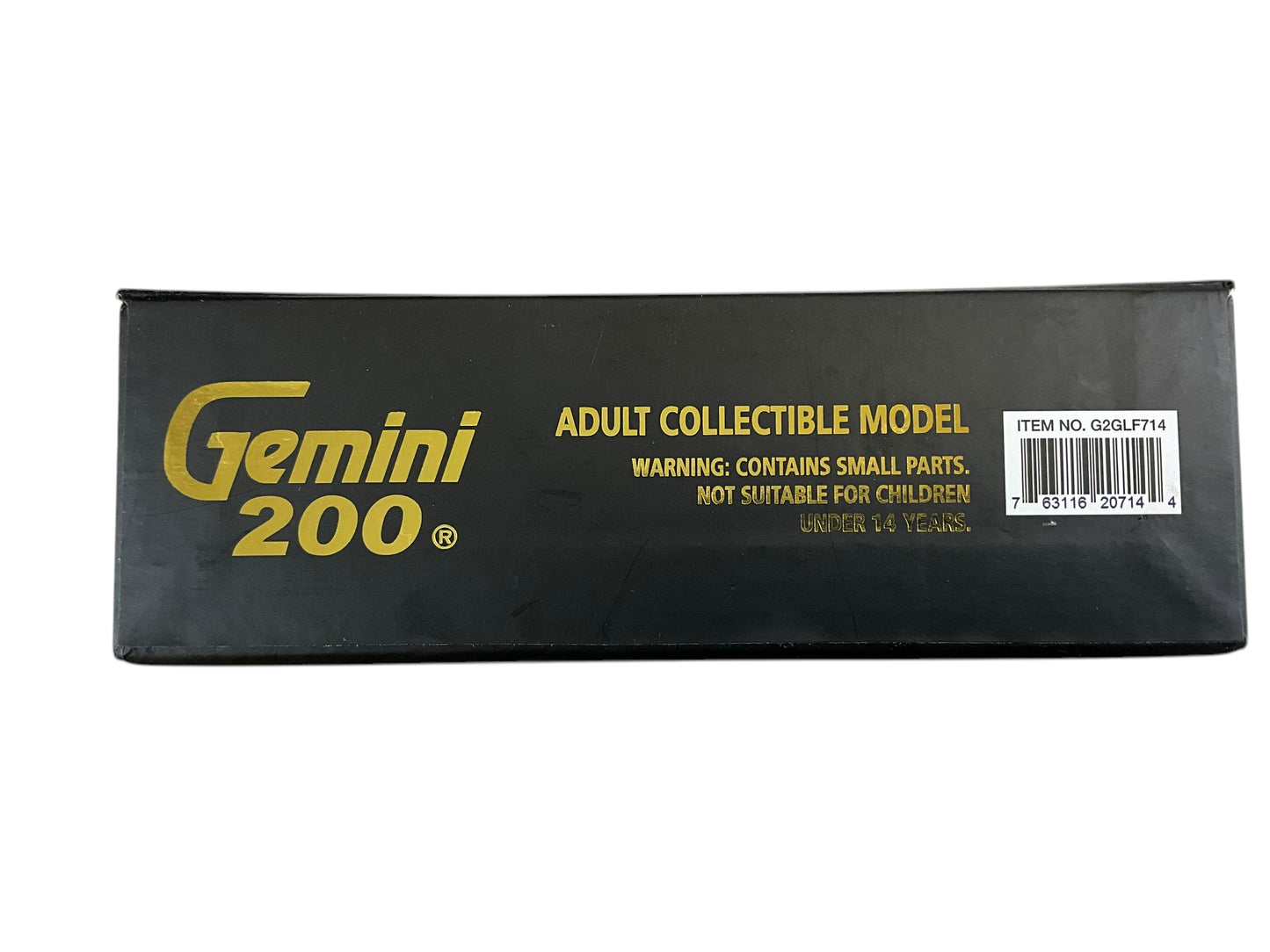 1/200 Gemini200 (G2GLF714) Gulfstream G650 (N651GJ) White with Dual Black & Gray Wave Cheat Lines (;limited Edition) 2018 Release
