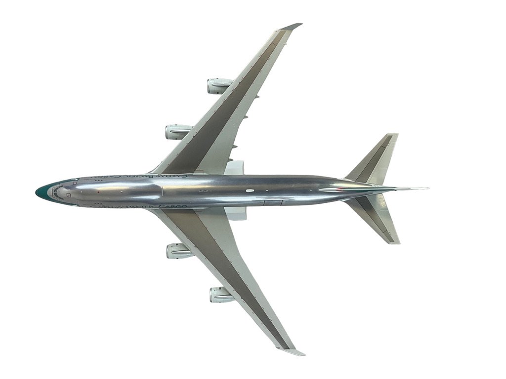 1/200 JC Wings (SA2003C) Boeing B747-400F (B-HUP) Cathay Pacific Cargo Interactive Polished Aluminum Livery (Limited Edition)