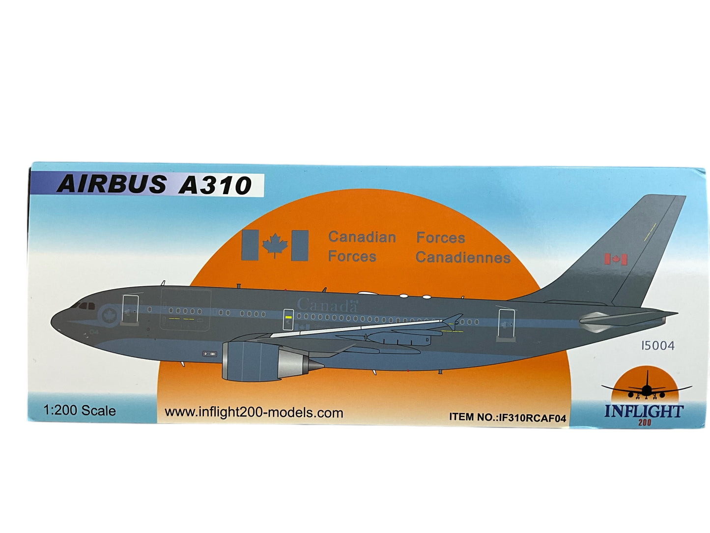 1/200 Inflight200 (IF310RCAF04) Airbus A310-304 (CC150) Polaris (15004) 437(T) "Husky" Transport Sqdn (Trenton, Ont) RCAF (Limited Edition)