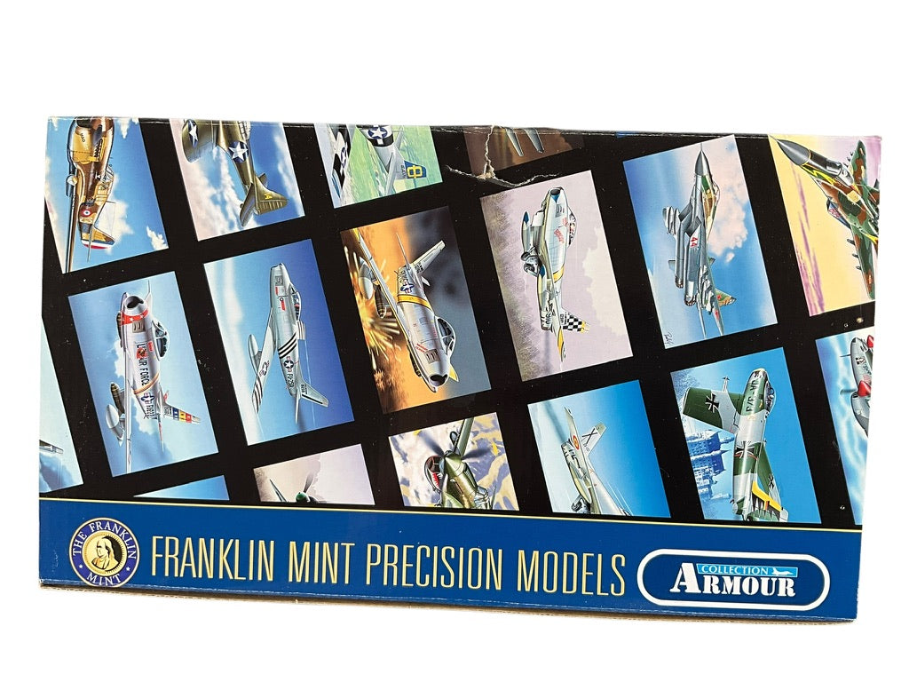 1/48 FRANKLIN-MINT (B11E123) McDONNELL-DOUGLAS CF188 HORNET (188766) Low Vis Blue-Gray Camoflage Livery 1st CAD,CFB Baden/Soelingen Germany 439 SabreTooth Tiger Sqdn 1991 - Later 416,441 & 409 Sqdn -CANADIAN ARMED FORCES (LIMITED EDITION #154 of ONLY 250)