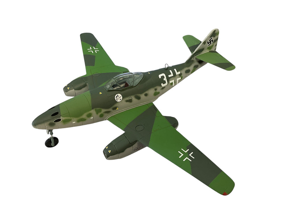 1/48 Artmour/Franklin-Mint (B11B302) Messerschmitt ME262A Schwalbe (White 3) flown by General Adolf GALLAND JV44 3rd Reich Luftwaffe (Limited Edition)
