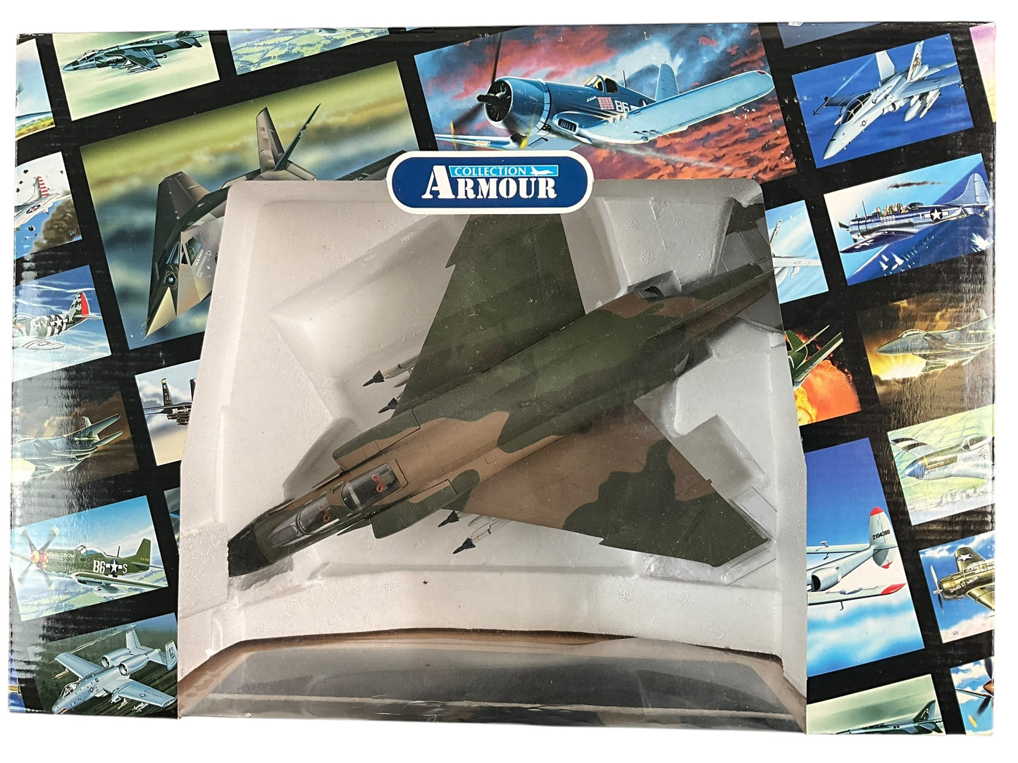 1/48 Franklin Mint/Armour (B11E387) McDonnell Douglas F4D Phantom II (67-463) flown bt Richard "Steve" Richie (5 Kills) Udorn RTAFB, Thailand, 1972, 432nd TRW, 555th TFS, U.S.A.F. Vietnam War (Limited Edition)