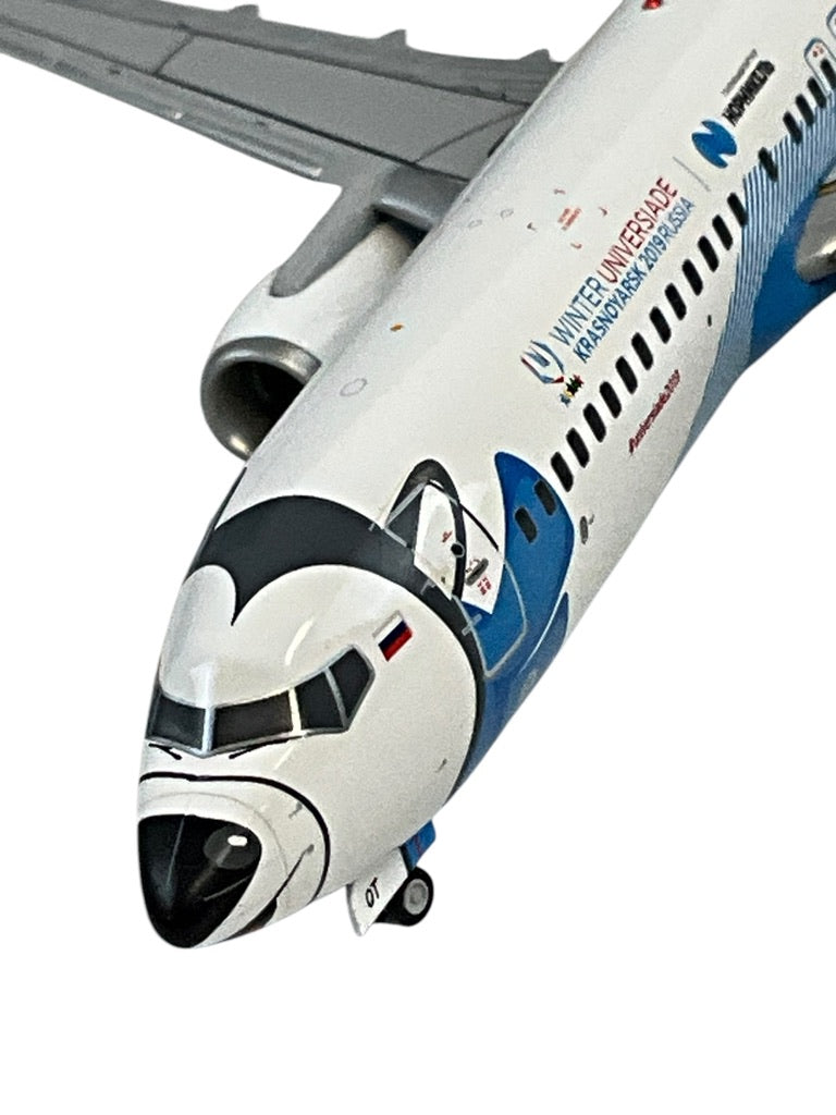 1/200 JC Wings (LH2TYA160) Boeing B737-800 (VQ-BQT) "Winter Universiade Krasnoyarsk 2019 Russia" NordStar (Limited Edition)