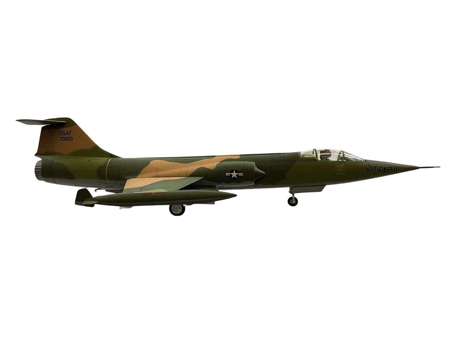 1/48 Armour/Franklin Mint (ART.98126) Lockheed F104C Starfighter (70923) "Smoke II" 479th Tactical Fighter Wing based at Udorn Air Force Base in 1966VietNam War U.S.A.F. (Limited Edition)