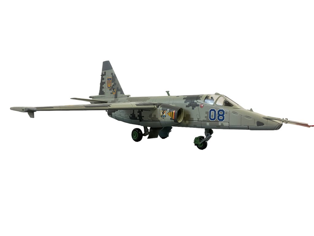 Ukranian Air Force Sukhoi Su-25 Frogfoot Hobby Master 1:72 Die Cast Model NIB