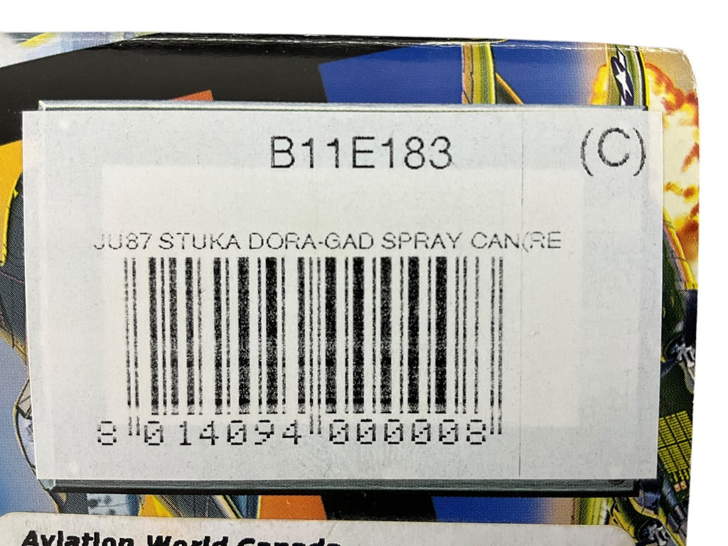 !/48 Franklin Mint/Armour (B11E183) Junkers JU87D Stuka (S2-LT) Gray & White Winter Camo X/STG77 WWII Deutsche Luftwaffe (Limited Edition)