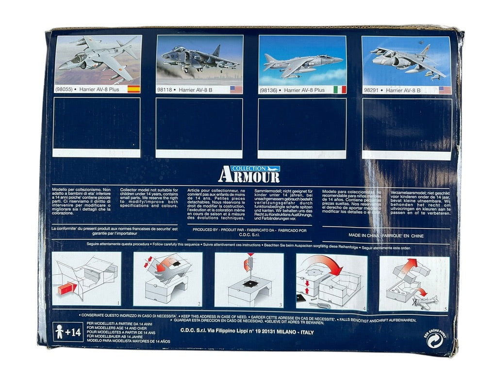 1/48 Armour/Franklin Mint (98053) BaE (British Aerospace) Harrier GR Mk.7 (ZG852) 20th SQN. (Reserve), " Deeds Not Words" R.A.F. (limited Edition)