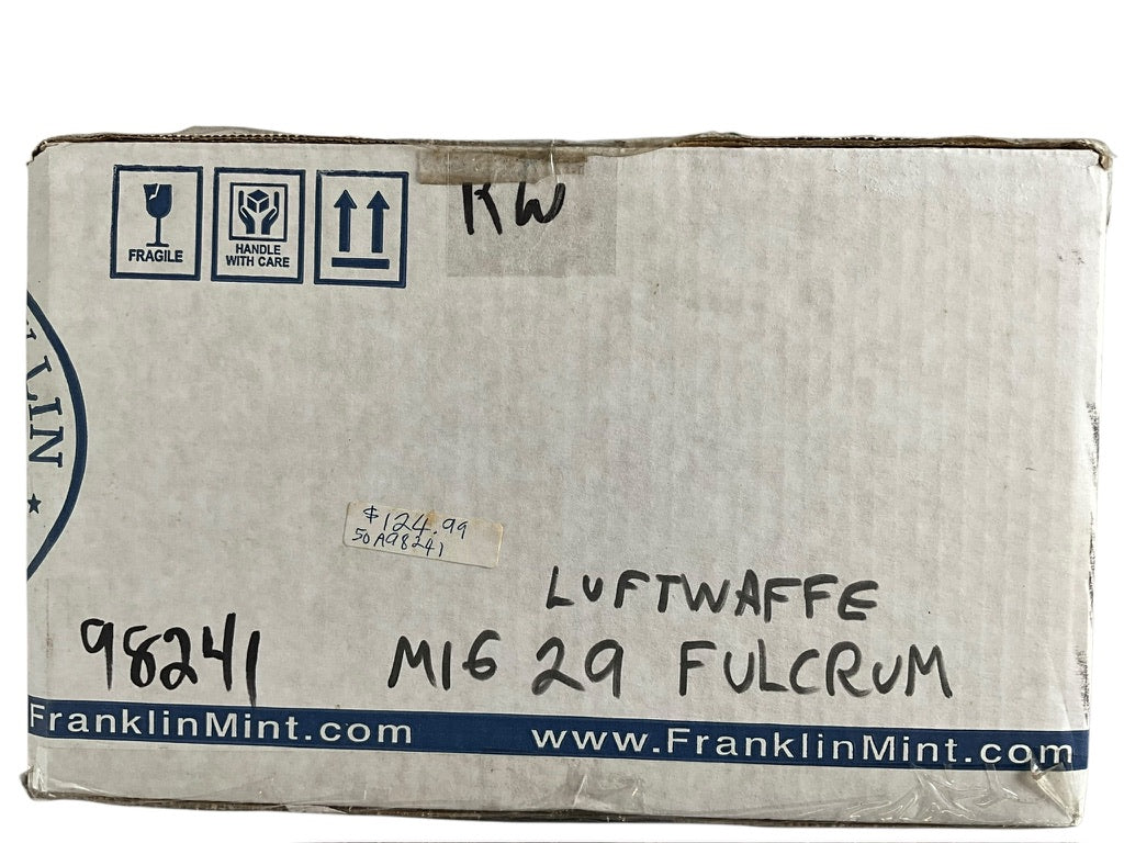1/48 Franklin Mint/Armour (B11B604) MiG29 Fulcrum (29-05) I/JG 73 "Steinhoff" Deutsche Bundes Luftwaffe (Limited Edition)