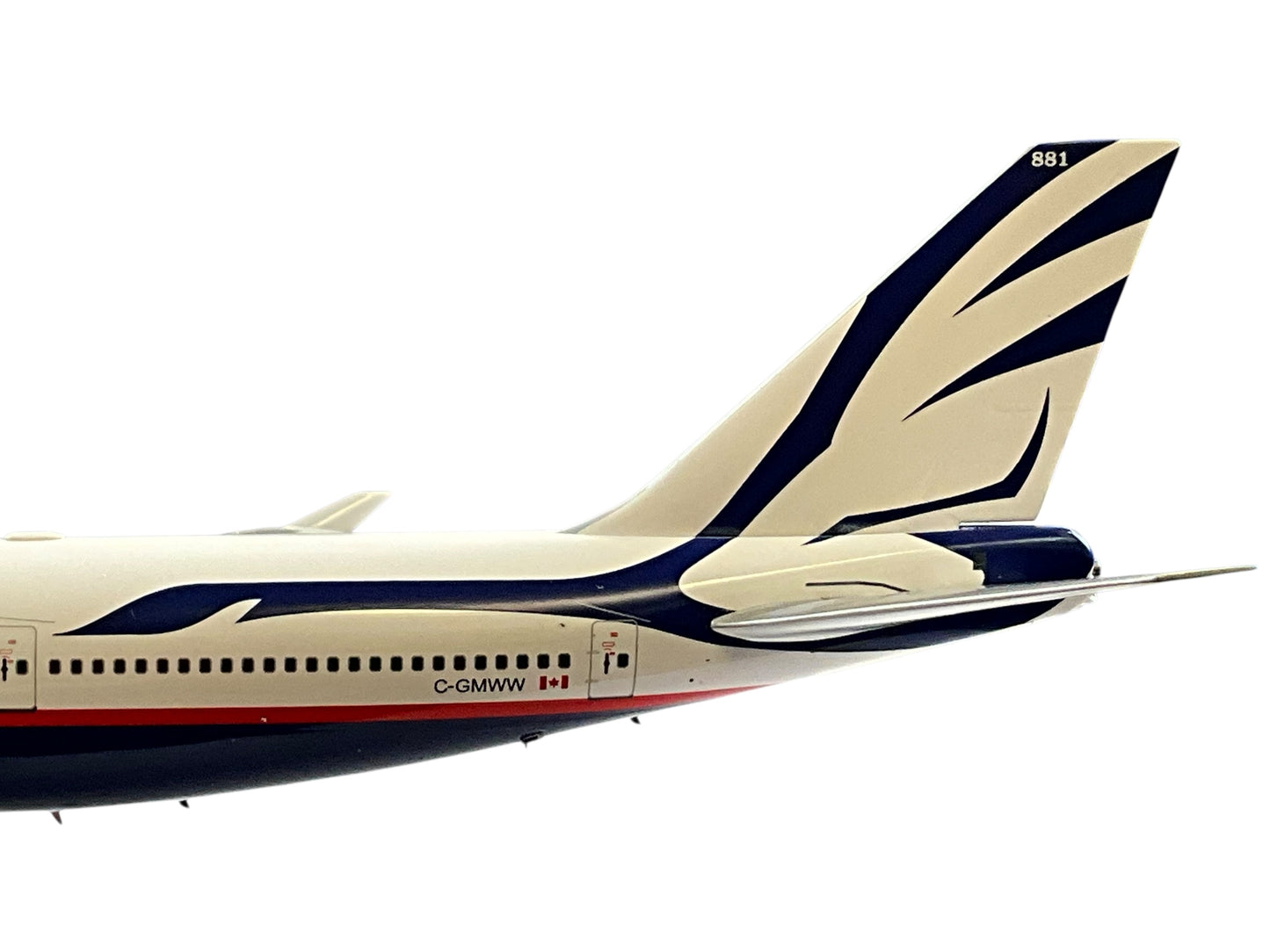 1/200 Inflight200 (IF7440717) Boeing B747-475 (C-GMWW) "Maxwell W. Ward" 2nd C.A.I. - Landor "Proud Wings" Livery - Canadian Airlines International (Limited Edition)