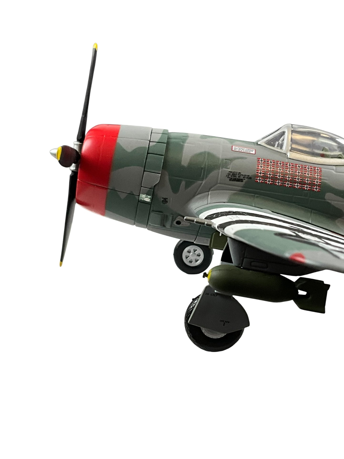 1/48 Armour/Franklin Mint (98146) Republic P47D Thunderbolt (HV+A - 226418) flown by Colonel Francis "Gabby" Gabreski WWII Fighter "ACE" 61FS, 56FG, U.S.A.A.F. (Limited Edition)