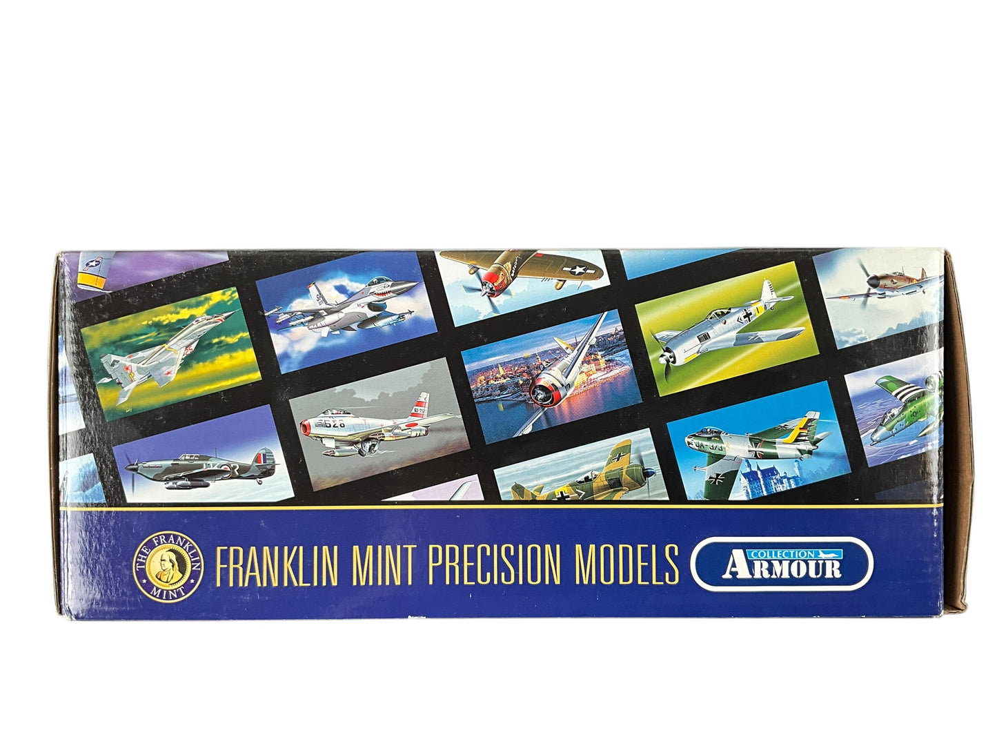 1/48 Franklin Mint/Armour (B11B622) Curtiss P40 WarHawk (ET601) flown bt Lt. J.D.Landers (5-Kills) "Texas Longhorns" 49th FG, 9th FS, U.S.A.A..F. (Limited Edition)