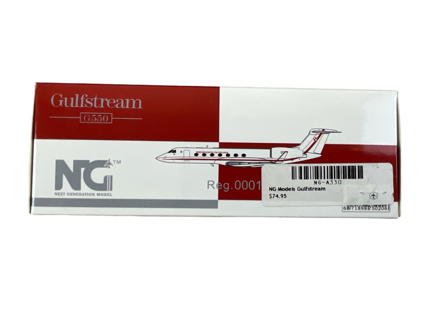 1/200 NG Models (NG75020) Gulfstream G550 (0001) Republic of Poland (Rzeczpospolita Polska) Polish Air Force (Limited Edition0