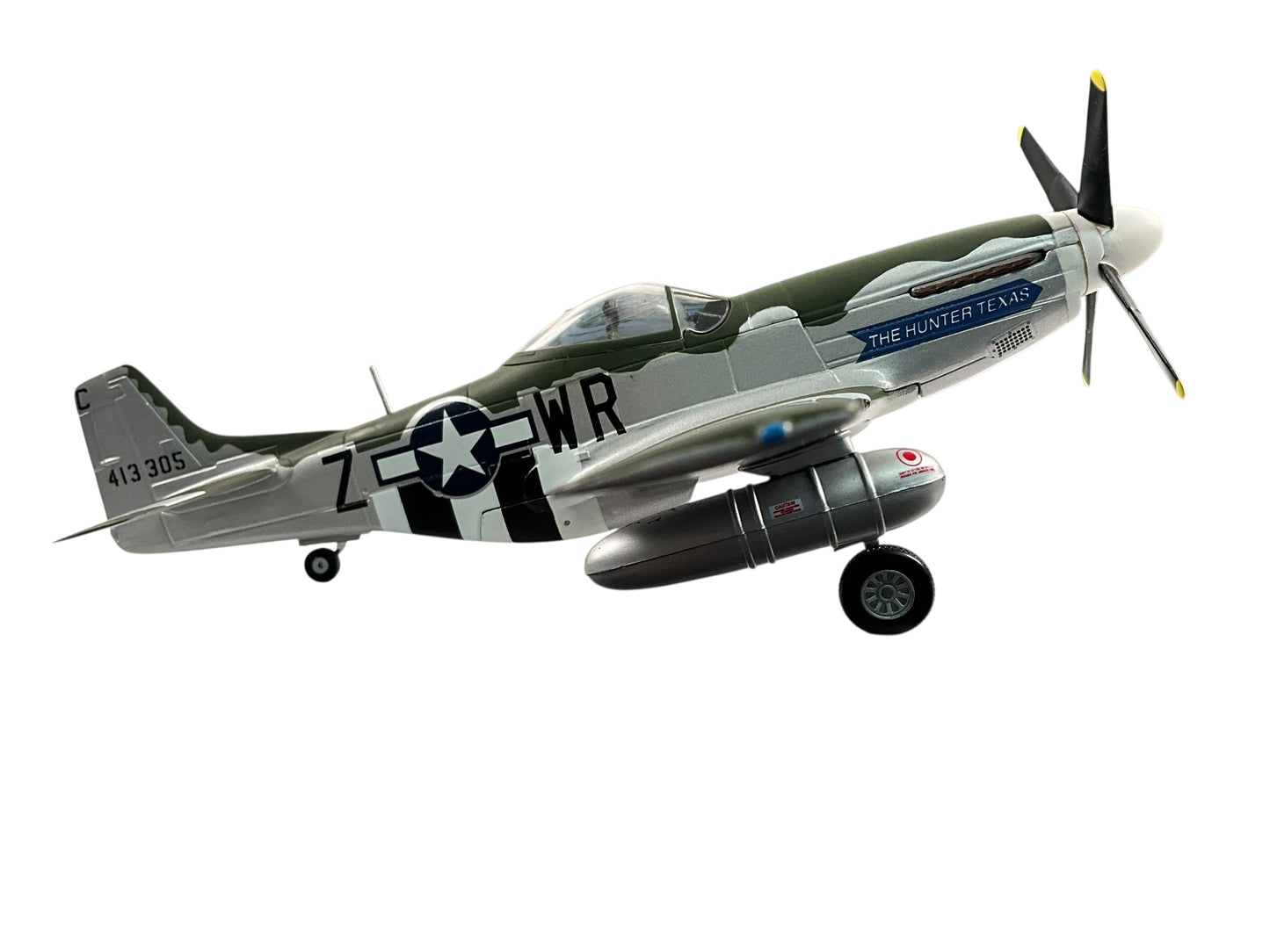 1/48 Armour/Franklin Mint (ART.98005/B11F047-C) North American P51D Mustang (WR+Z/413305) "THE HUNTER TEXAS" flown by WWII Ace 1st Lt. Henry Brown (26 Kills) 354th FS 355th FG 8th AF U.S.A.A.F. 1944 (Limited Edition)
