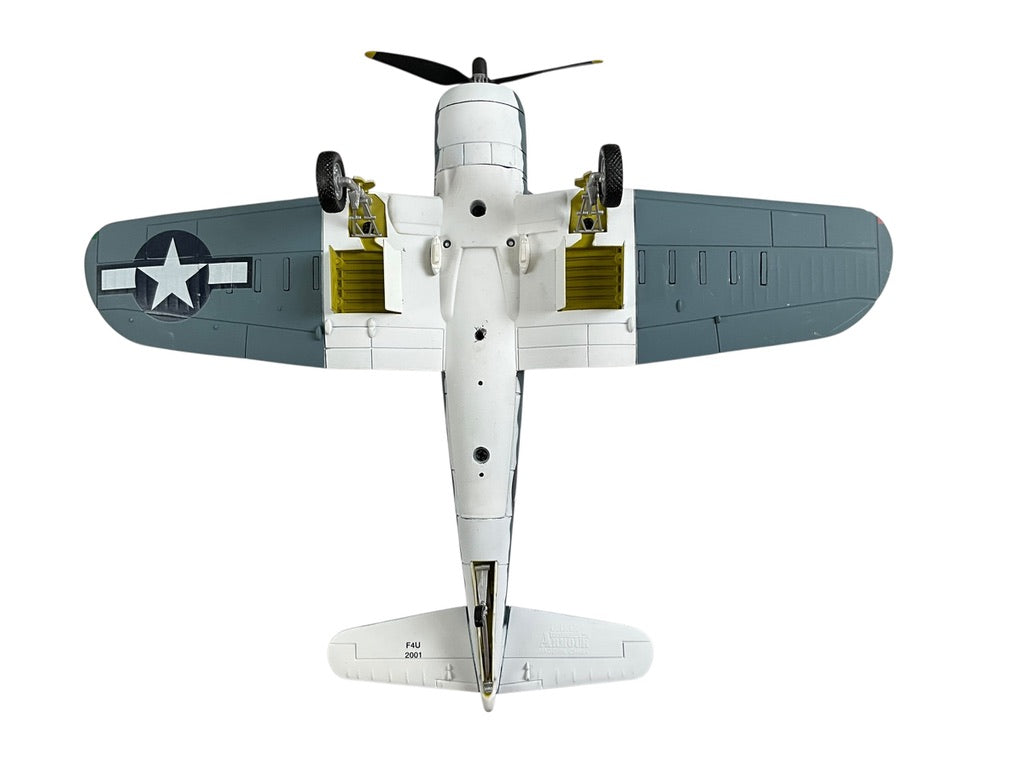 1/48 Armour/Franklin Mint (98059) Chance Vought F4U Corsair (108) flown by WWII Ace G.L.Holowell (8 Kills) VMF11 "DEVIL DOGS" U.S.M.C. (Limited Edition)