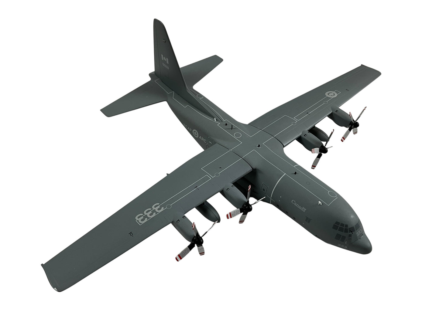 1/200 Gemini200 (G2CAF1284) Lockheed C130H Hercules (130333) Lo-Vis Grey Livery, 424 "Tiger" S.A.R. Sqdn, 8 Wing, R.C.A.F. April 2011 (Limited Edition) 2024 Release